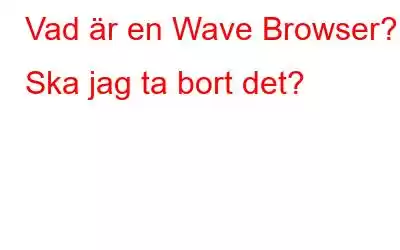 Vad är en Wave Browser? Ska jag ta bort det?