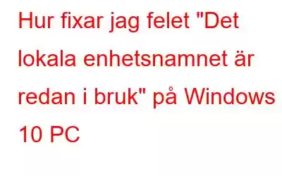 Hur fixar jag felet 