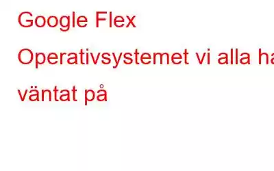 Google Flex Operativsystemet vi alla har väntat på