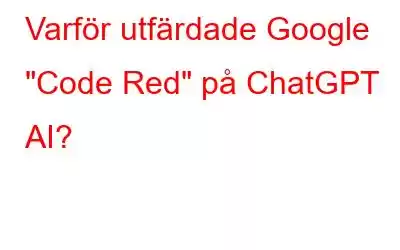 Varför utfärdade Google 