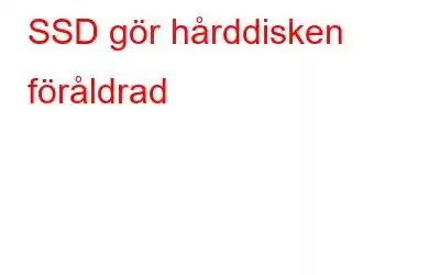 SSD gör hårddisken föråldrad