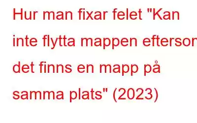 Hur man fixar felet 