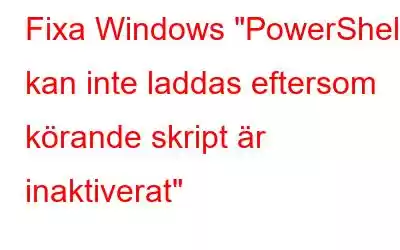 Fixa Windows 